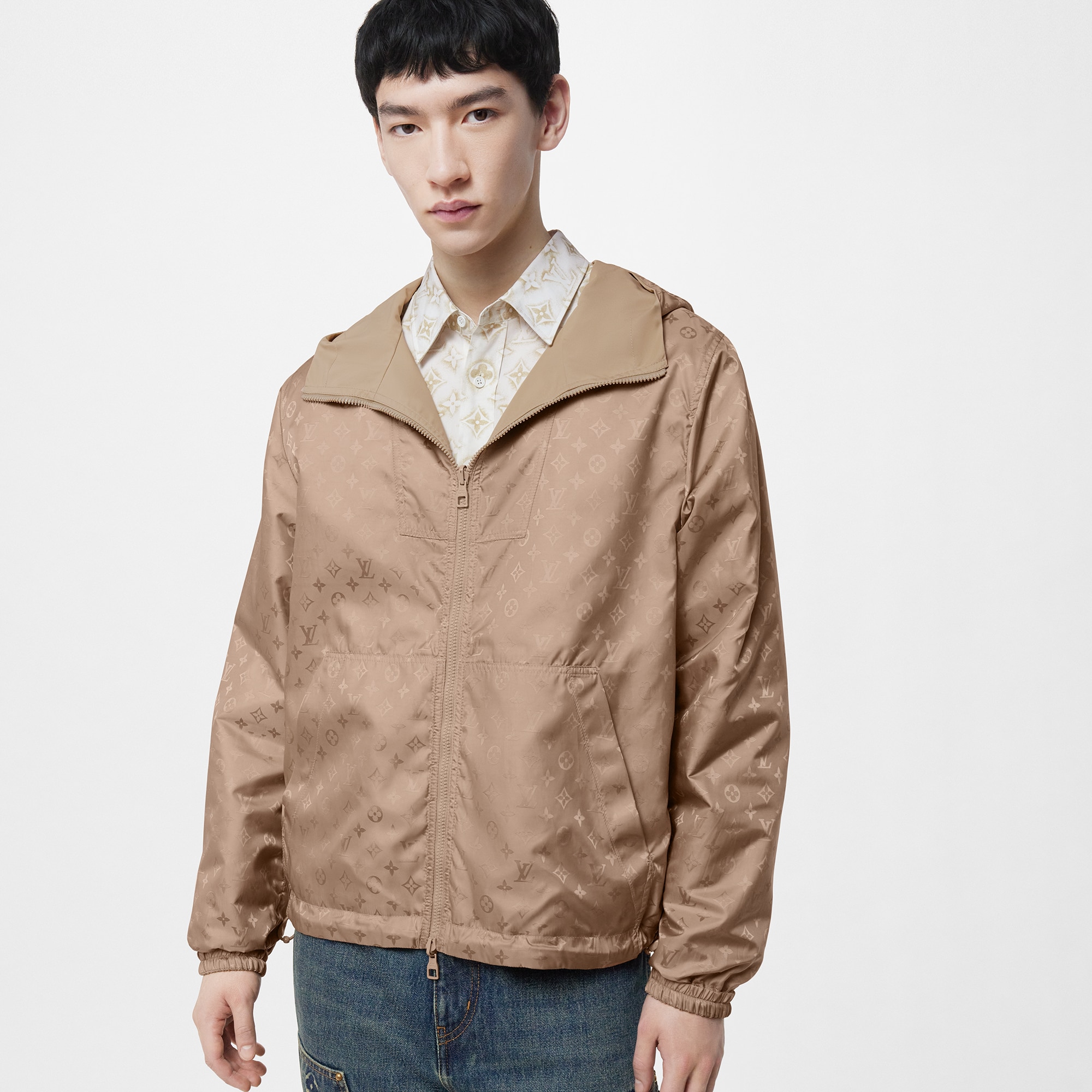 Louis vuitton nylon jacket sale